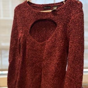 Red and Black Sweater